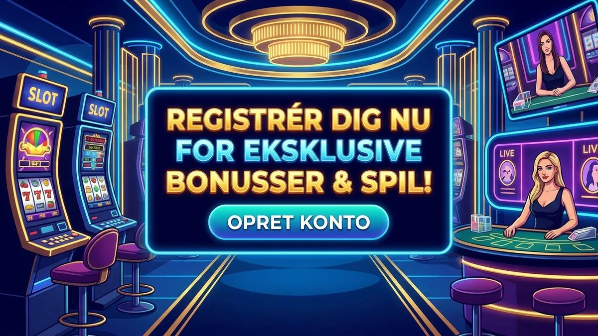 Registrering med bonus